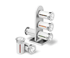 Magnetic spice stand 6 canisters