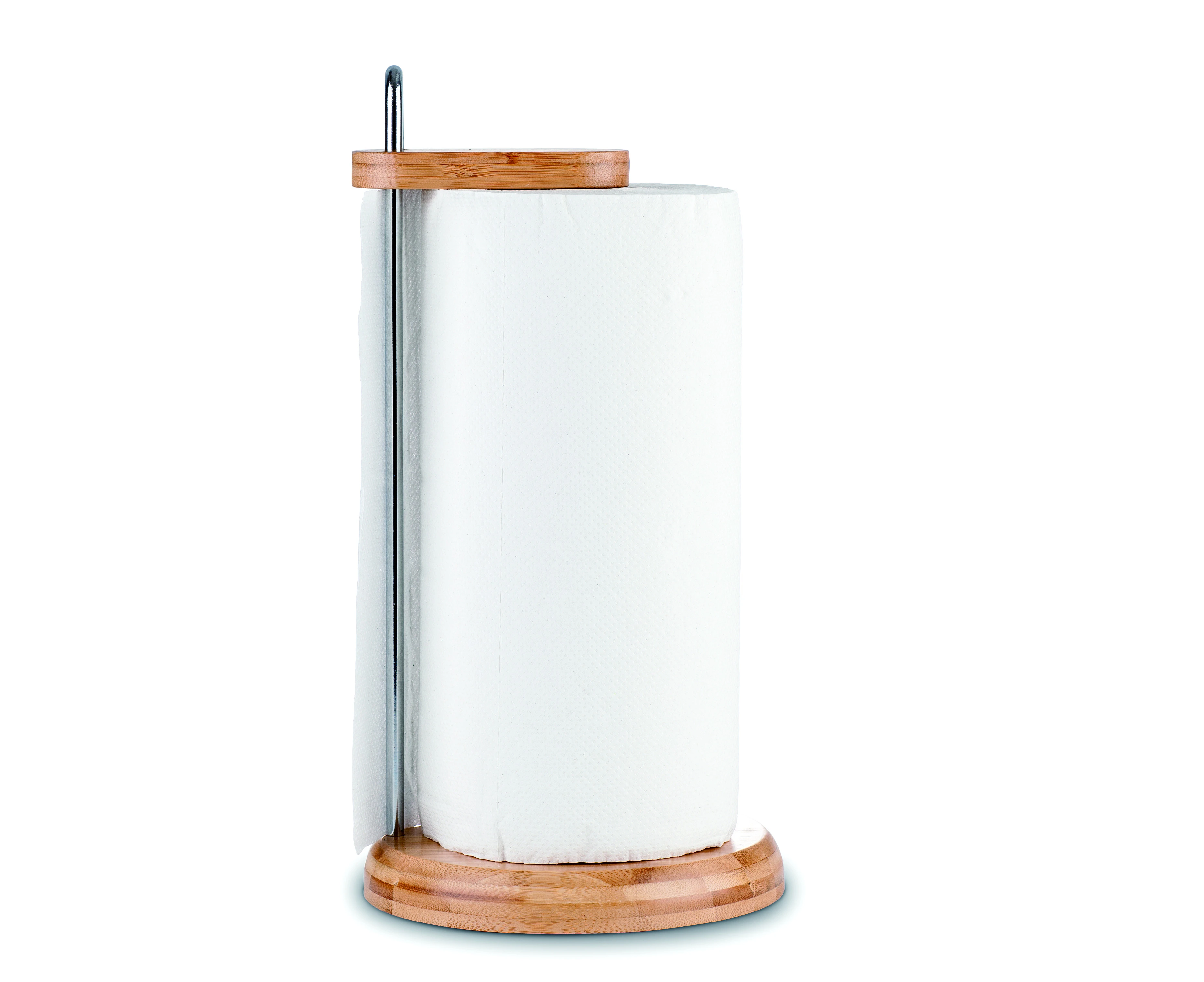 Bamboo Paper Towel Holder