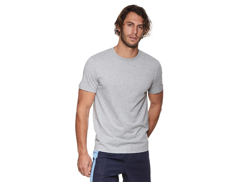 Canterbury Men's Plain Tee / T-Shirt / Tshirt - Grey Marle