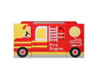 Fire Engine Kids Table and Chair Set
