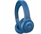 ZAGG IFROGZ AURORA WIRELESS BLUETOOTH HEADPHONES - BLUE