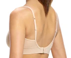 Ambra Women's Seamless Singles Adjustable Shaper Bra - Nude