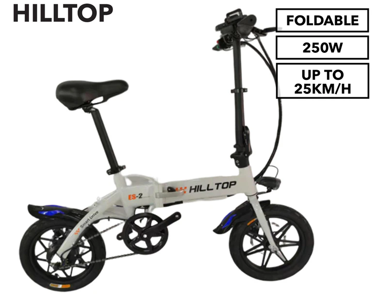 HillTop Mini Flex Electric Bike - White
