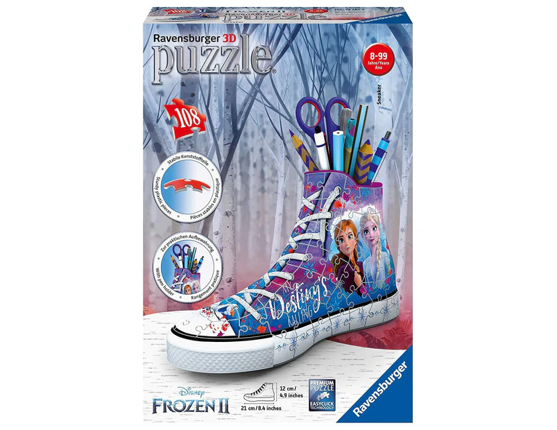 Ravensburger Disney 3D Puzzle 108pc - Frozen 2 Sneaker