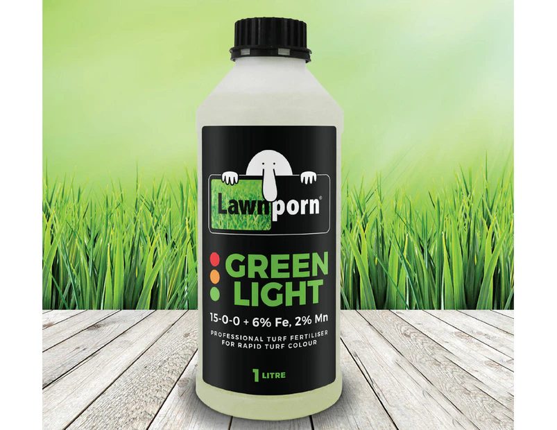 Lawnporn Green Light Lawn Turf Rapid Colour Fertiliser 1Lt
