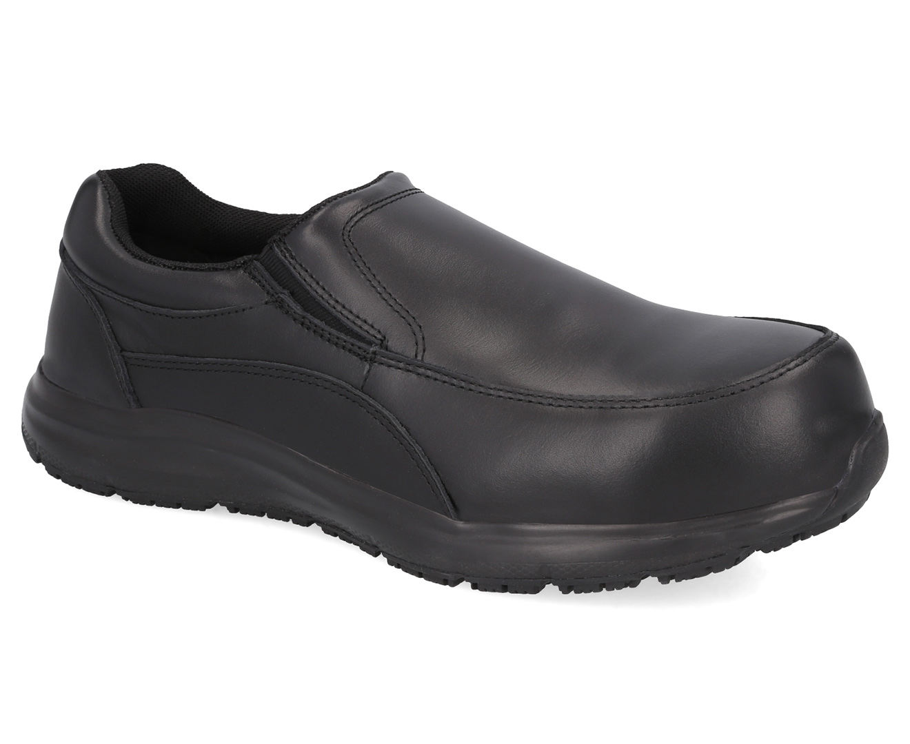 Bata Women's Slip-On Slip Resistant Atlanta Safety Shoes - Black ...