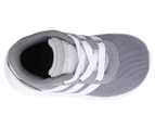 Adidas Boys' Lite Racer 2.0 Shoes - Grey/Footwear White/Green Tint