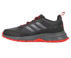 Adidas Men's Rockadia Trail 3.0 Running Shoes - Core Black/Night Metallic/Grey Six