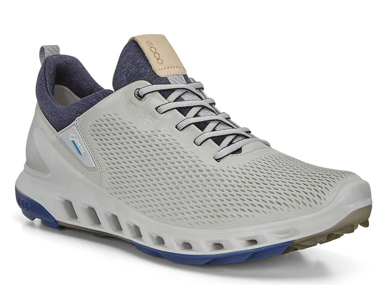 Ecco Biom Hybrid Cool Pro Golf Shoes - Concrete -  Mens Leather