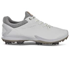 Ecco Biom G3 Golf Shoes - Shadow/White -  Mens Leather, Gore-tex
