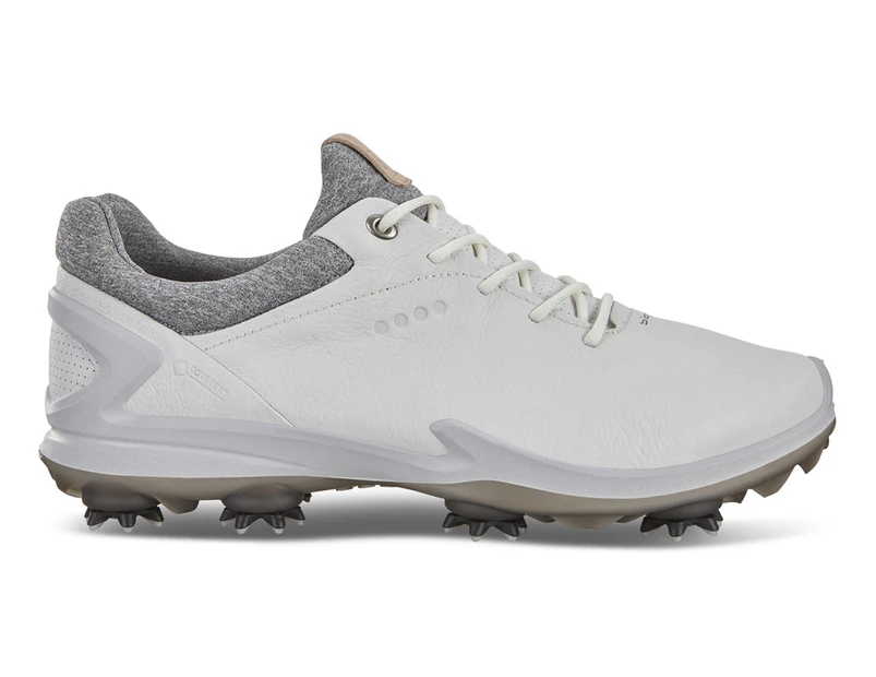 Ecco Biom G3 Golf Shoes - Shadow/White -  Mens Leather, Gore-tex