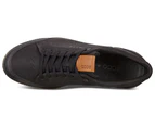 Ecco Street Retro Golf Shoes - Black/Black -  Mens Leather