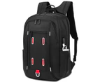 DTBG 15.6 Inch Water Resistant Laptop Backpack-Black