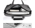 DTBG Unisex 15.6 Inch Laptop Shoulder Bag-Grey
