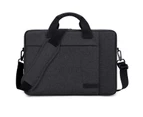 BRINCH Unisex Laptop Bag 15.6 Inch Lightweight Briefcase-Black