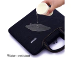 BRINCH Fabric Portable Waterproof 15.6 Inch Laptop Bag-Blue