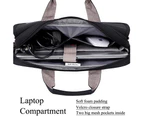 BRINCH 14 Inch Oxford Fabric Portable Laptop Bag-Black