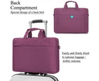 BRINCH 15.6 Inch Lightweight Laptop Bag-Purple