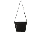 Pierre Cardin Leather CrossBody Handbag Designer Black Bag
