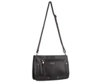 Milleni Ladies Cross Body Handbag/Clutch (NC3091) - Black
