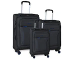 Pierre Cardin Soft Luggage Case - SET OF 3 (PC2823) - Grey