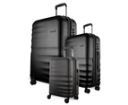 Pierre Cardin Hard Luggage - Set of 3 (PC2881) - Black
