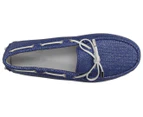 Tods Junior Girls' Leather Loafers - Blue