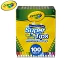 Crayola SuperTips Washable Markers 100-Pack 1
