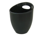 Ice Bucket Wine Cooler Black Plastic 3 Litre