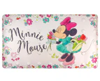 Disney Minnie Mouse 69x38cm Floral Bath Mat