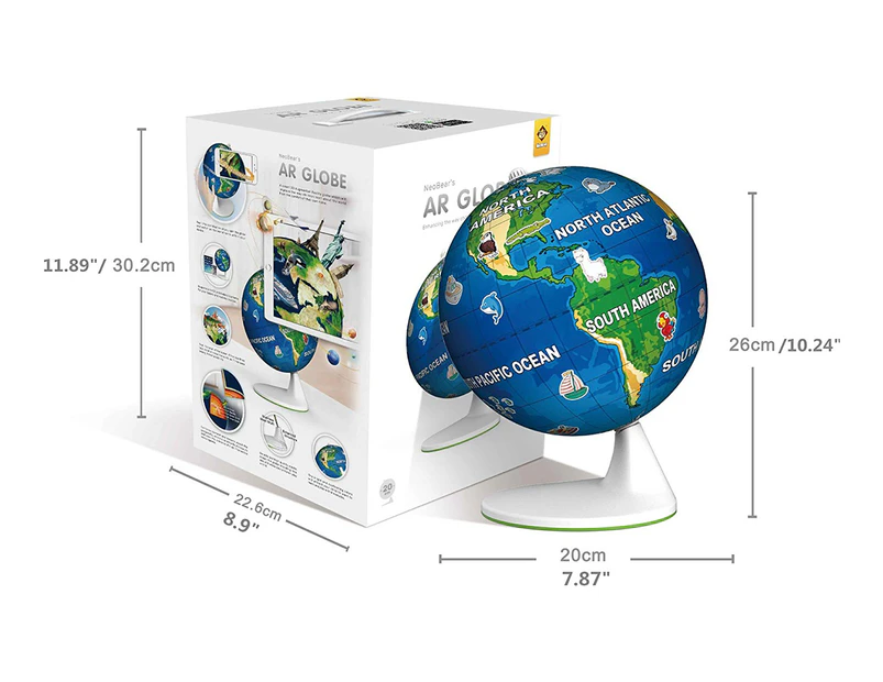 NeoBear Smart Interactive Augmented Reality Educational Globe