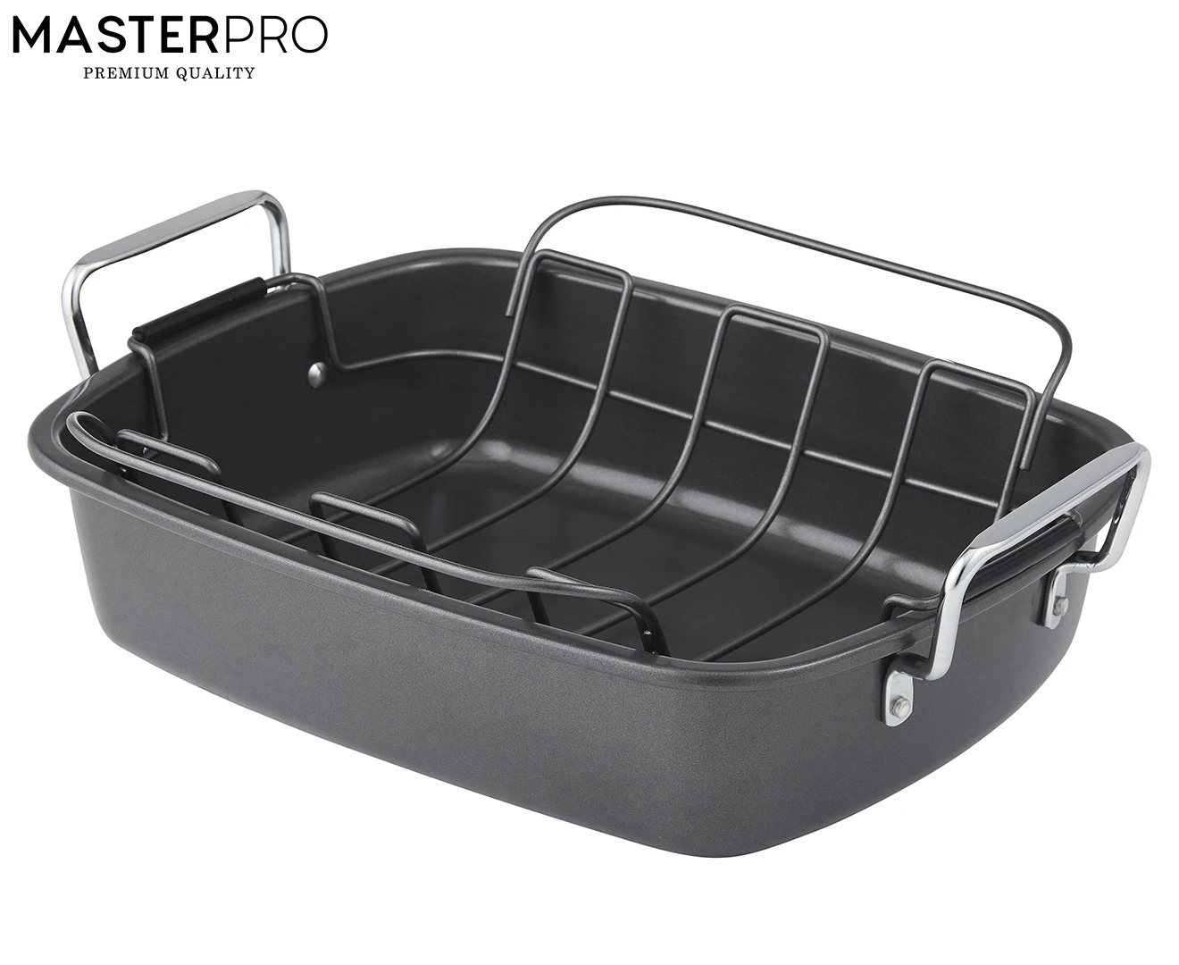 MasterPro Ultimate Roaster w/ Non-Stick Rack