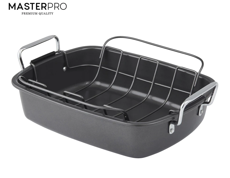 MasterPro Ultimate Roaster w/ Non-Stick Rack