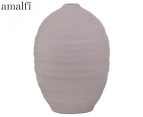 Amalfi 17x30cm Saffi Ceramic Decorative Vase Lounge/Bedroom Home Decor Blush