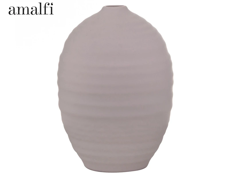 Amalfi 17x30cm Saffi Ceramic Vase - Blush