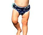 Will & Fox Eco Friendly Reusable Swim Nappy - Adjustable Snap System - Anchors