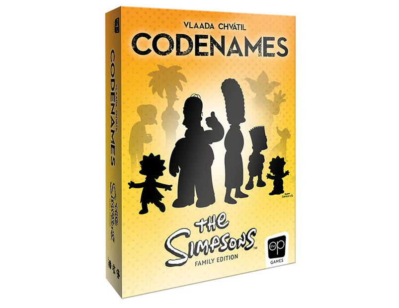 The OP Games Codenames: The Simpsons Family Edition Card Game