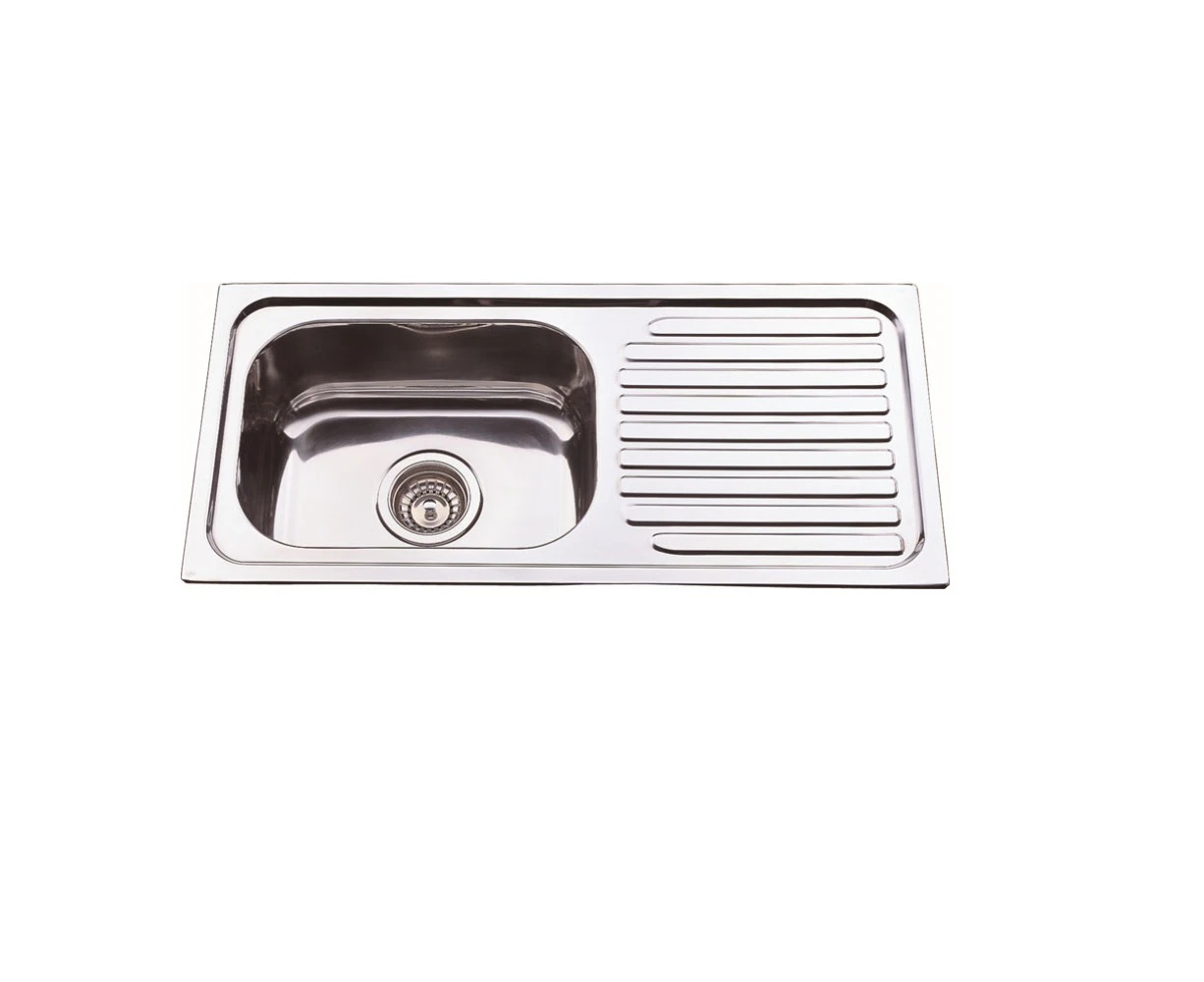 Single Left Bowl Sink 760X360mm