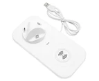 3 in 1 Qi Wireless Charging Station for Android & Apple devices Station Dock - White (AU Stock)
