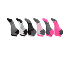 Red Tag Active Sportswear Womens Diamond Sport Trainer Liners (Pack Of 6) (Black/White/Grey/Pink) - W540