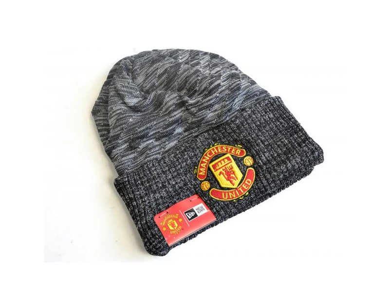 Manchester United Fc Cuff Knit Hat (Grey) - BS1755