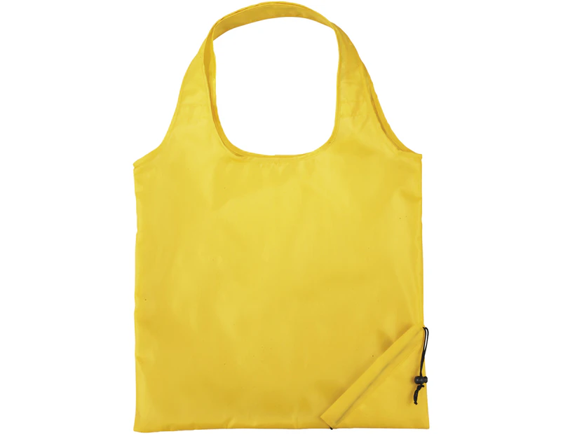 Bullet Bungalow Foldable Polyester Tote (Pack Of 2) (Yellow) - PF2365