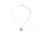 Intrigue Womens Be Kind Be True Be You Engraved Pendant (Silver) - JW608