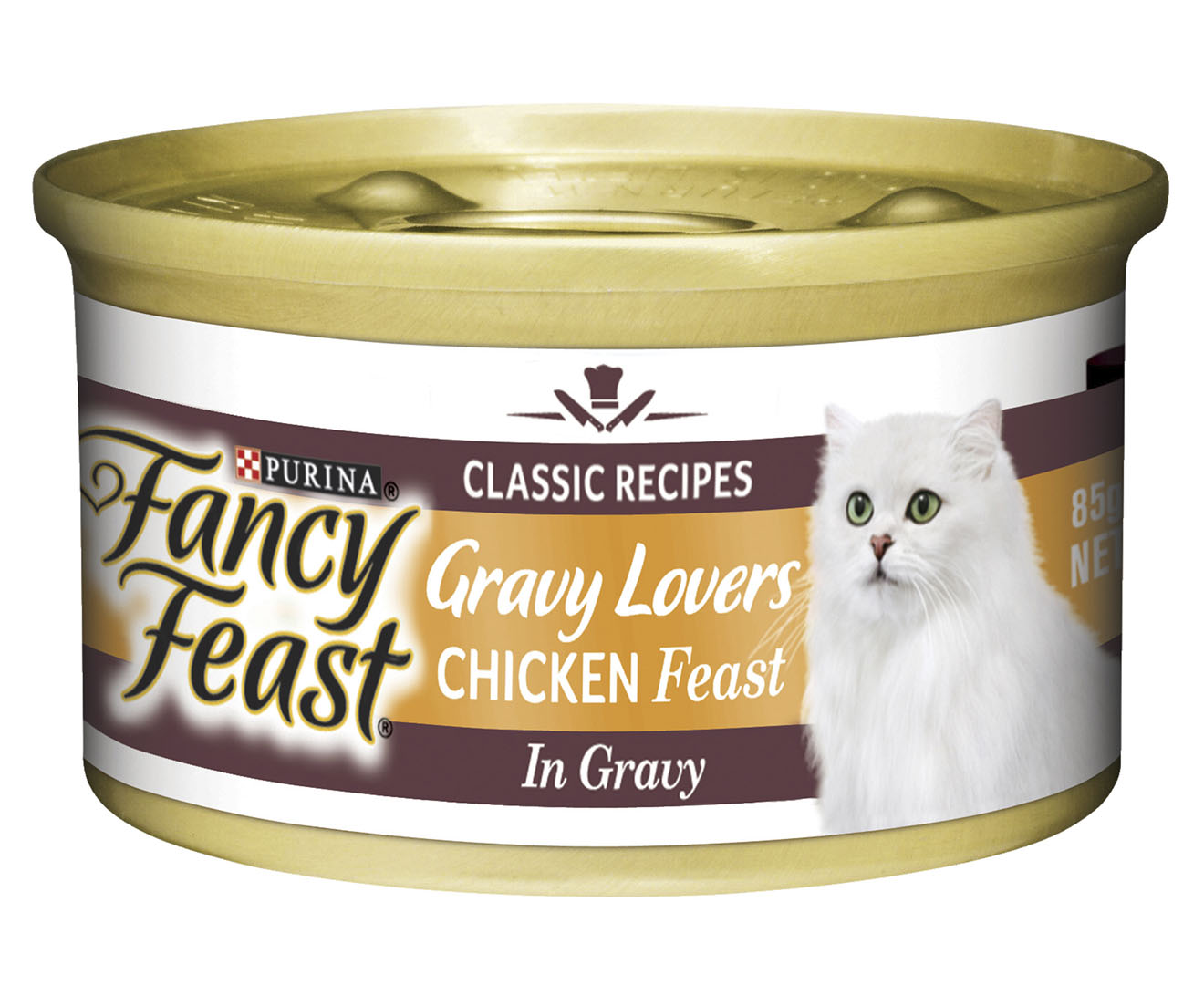 24 x Purina Fancy Feast Gravy Lovers Cat Food Chicken Feast In Gravy