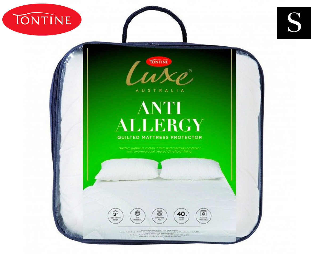 tontine comfortech anti allergy mattress protector