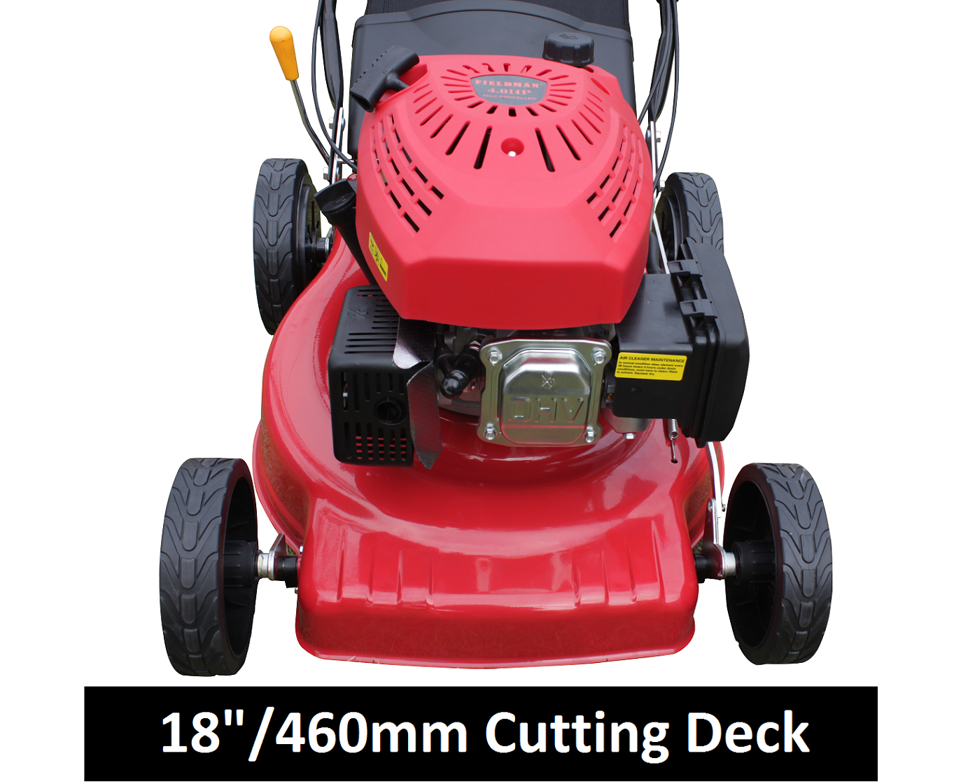 18 self propelled lawn mower