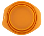 Kurgo Medium Collaps-A-Bowl Dog Bowl - Orange