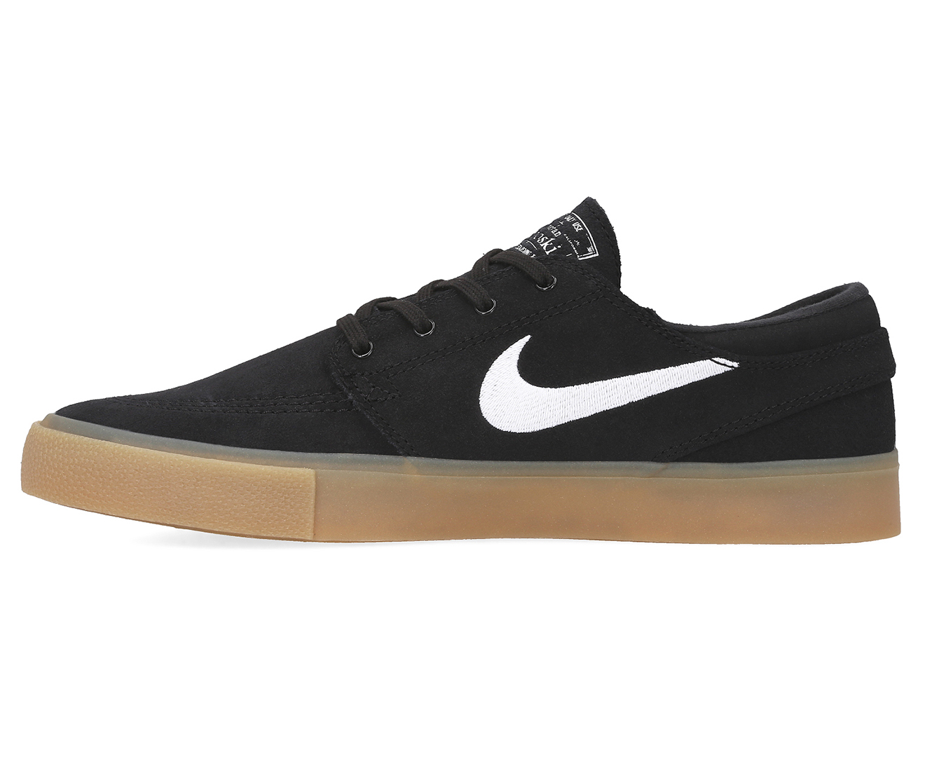 Nike Men's Zoom Janoski RM Skate Shoes - Black/White/Gum |