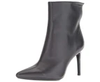 Calvin Klein Womens Revel Leather Pointed Toe Ankle Fashion Boots