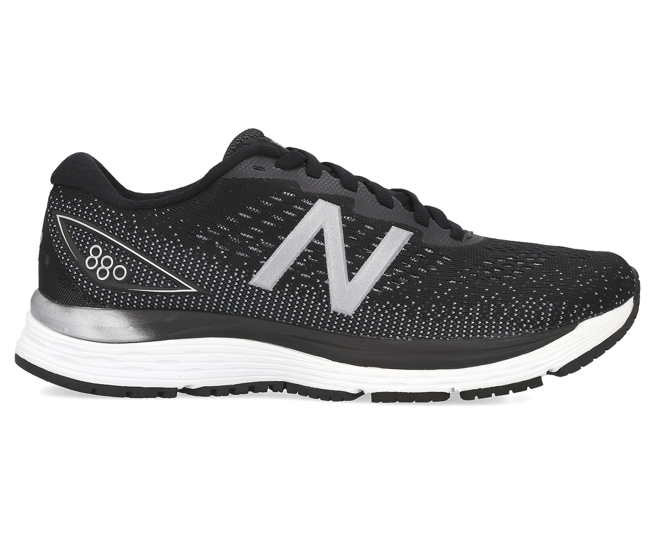 New Balance Women s 880v9 Wide Fit D Running Shoes Black Steel Orca Catch